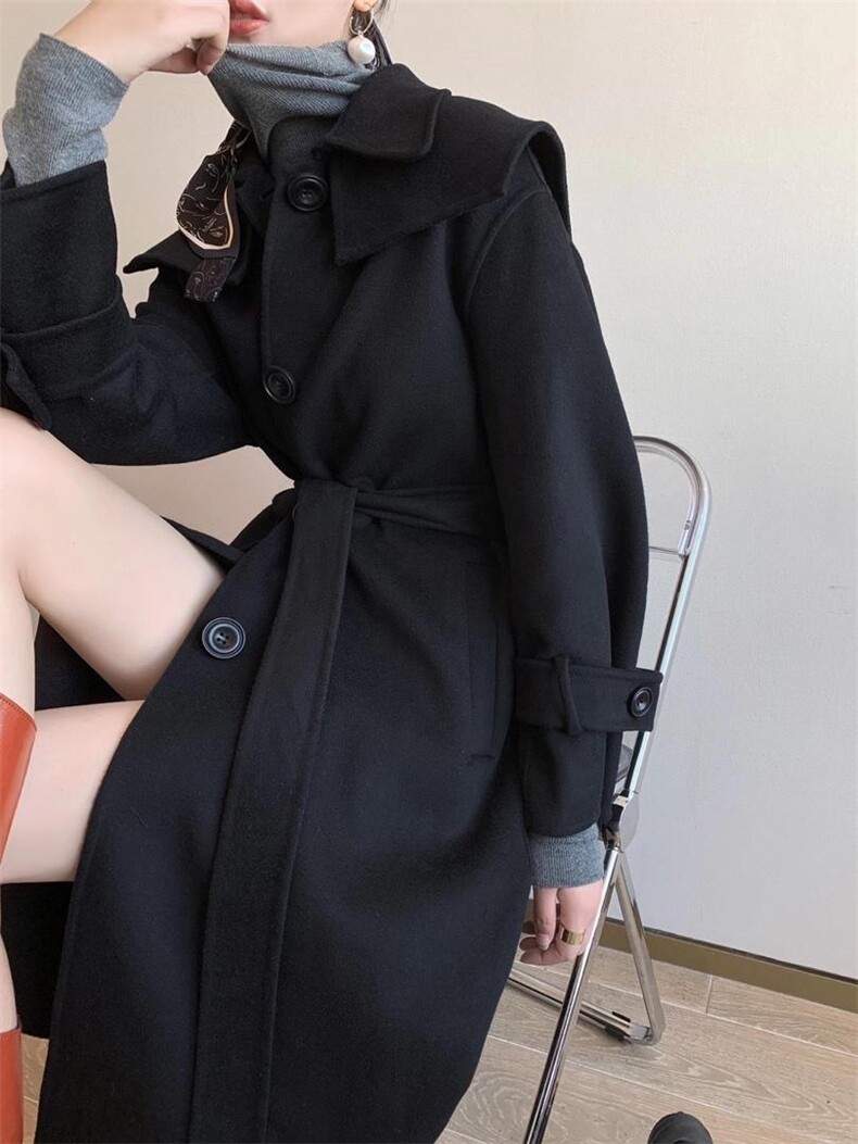 羊绒大衣，女装，MST