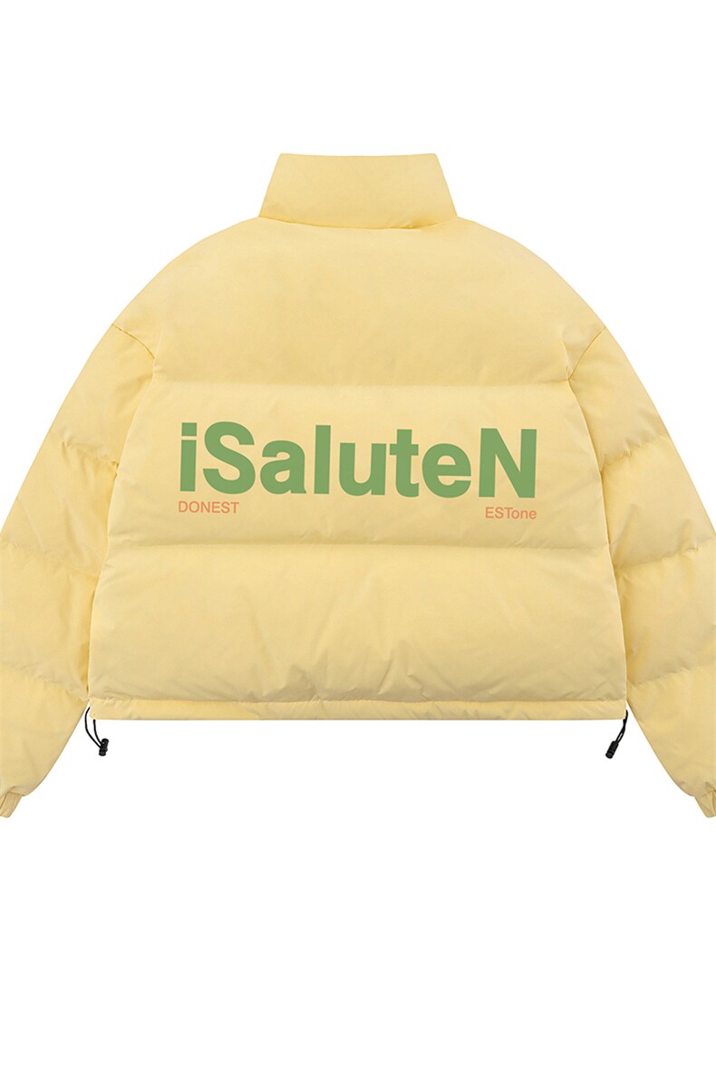 白底新款冬季时尚百搭宽松字母印花潮流棉服外套MY501P85控118,男装棉衣,电商A247-1
