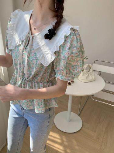 TWTIUWOO-翻领小衫，女装，她物