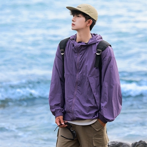 防晒衣男款夏季2024新款冰丝透气连帽防晒服外套防紫外线钓鱼服潮图片