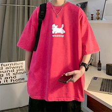 水洗玫红