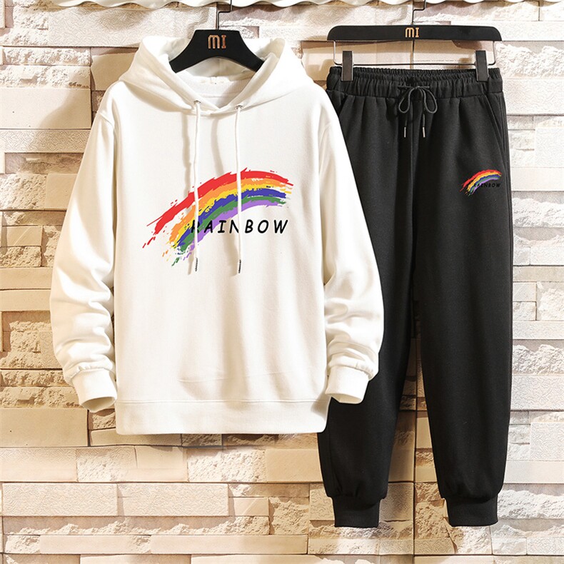 TL8064-P80连帽卫衣套装男运动套装两件套砖墙挂拍,男装卫衣,电商A040A