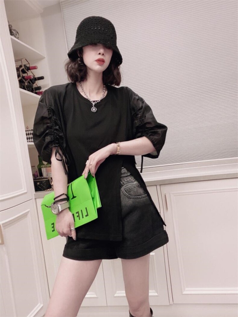 袖子开叉，其它，可纳奇