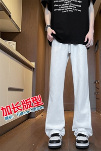 加长版裤子男高个子185cm110牛仔裤微喇直筒休闲KZ002P55加绒P65图片