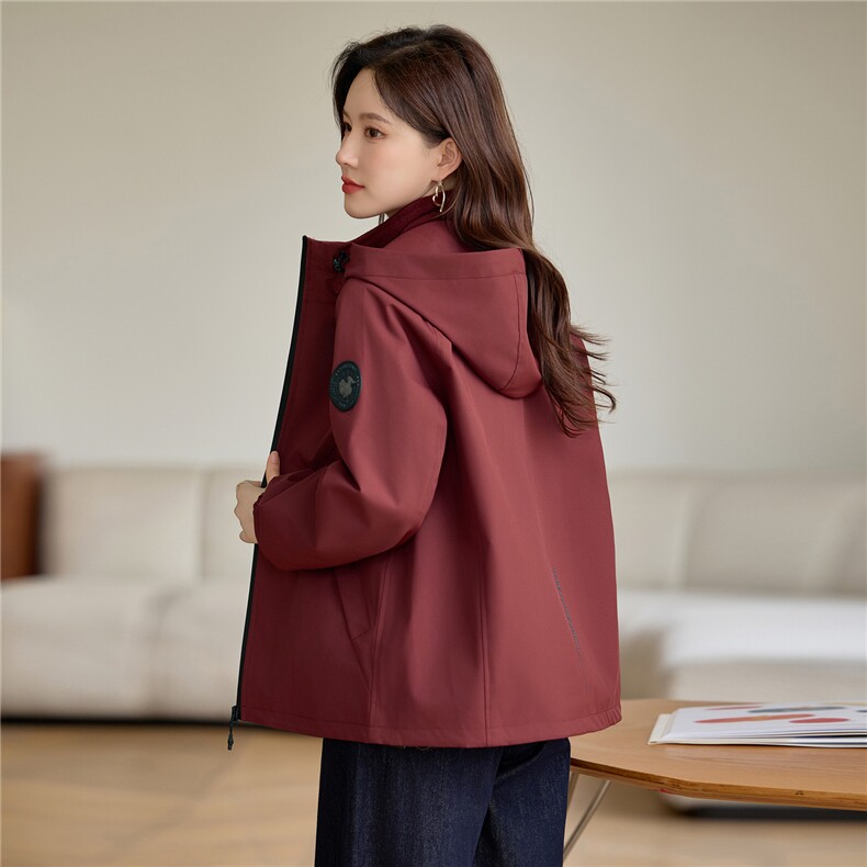 现货卫衣配外套两件套，女装套装/套裙，韩派