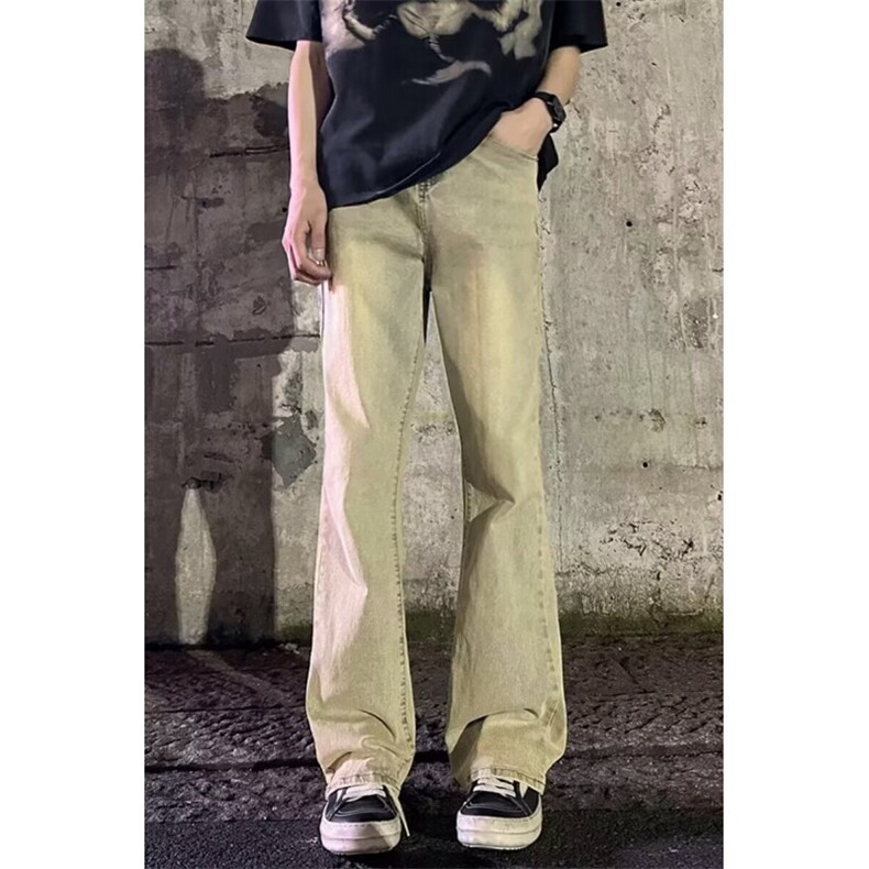 1506A/G77150/P43复古休闲微喇叭牛仔裤男女秋季,男装牛仔裤,星座1506A