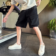 B340DK806P5878小伙风店主风高品质休闲百搭透气五分裤男，男装牛仔裤，电商B340