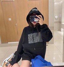 复合婴儿绒戴帽卫衣，女装卫衣/绒衫，菲库feiku