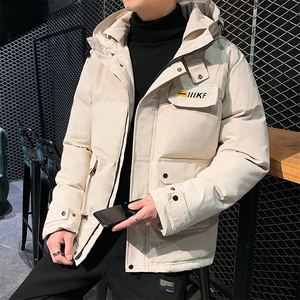 冬季学生潮流工装连帽棉衣男士加厚保暖棉服外套 MY619-P60图片