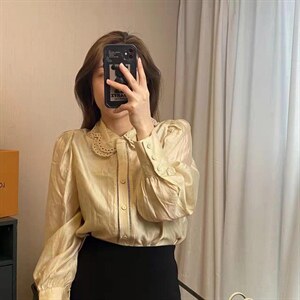 重工衬衫，女装衬衫，米高