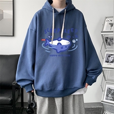 连帽卫衣男大码胖子帽衫大号运动服WY2453-P35，男装卫衣，电商A040