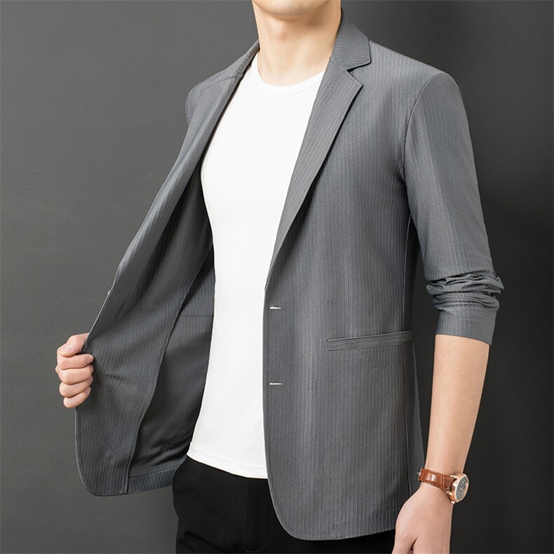 CA23001钱塘2002-2中年男士商务休闲帅气潮流春秋季西服P195,男装西服,钱塘207-2