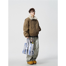 CLEANFIT座山雕棉服美式高街设计感重磅翻领外套A170-M902-TP108，男装棉衣，电商A170