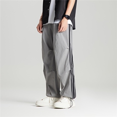 大2024新款工装裤裤子水洗牛仔裤港风宽松直筒休闲裤k262/P55，男装牛仔裤，星座506