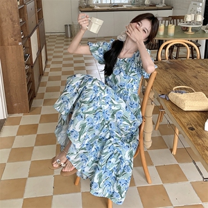 现货~！！！显白，好看数据款碎花连衣裙P115 168图片