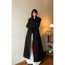 现货~红内长款垫肩收腰大衣Y962-西装风衣P118毛呢大衣P125，男装西服套装，星座1004-3