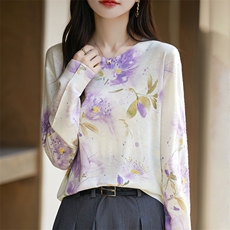 紫色花朵
