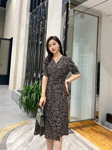 夏季气质连衣裙图片