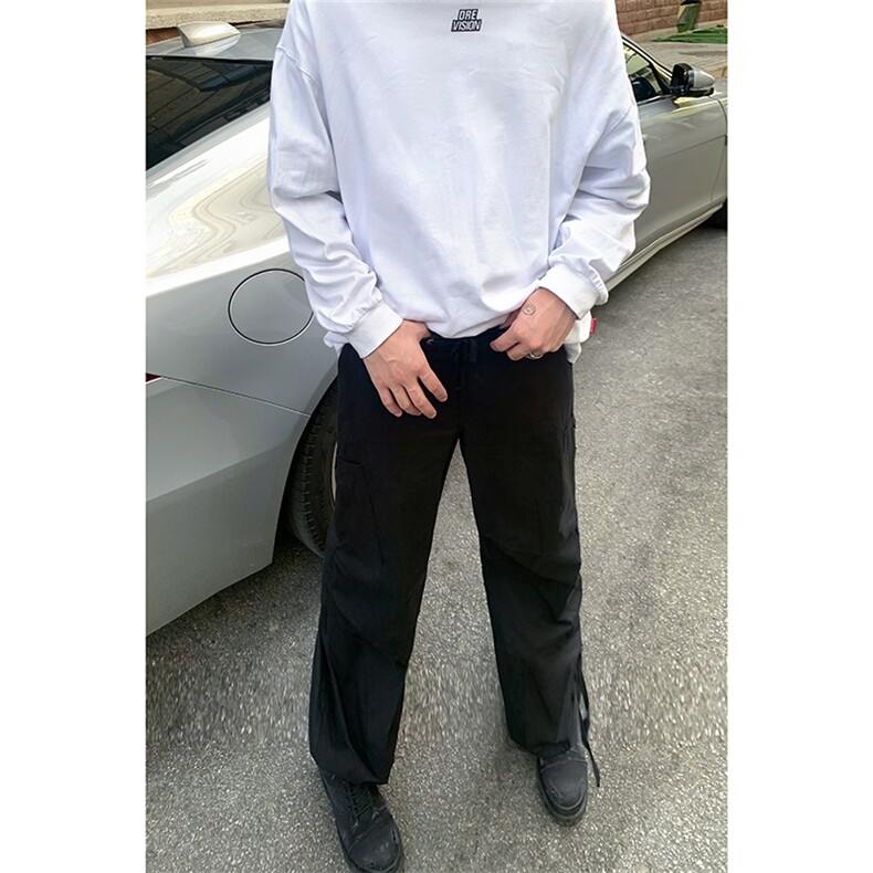 B221美式ins街头hiphop宽松工装休闲裤子LK23122-P65控88,男装休闲裤,电商B221