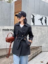 春装新款，风衣外套，女装风衣，红雀纺