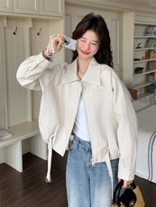 26春大量现货主推皮衣外套短翻领2B114-2201-P175-K265，女装皮衣，网红馆