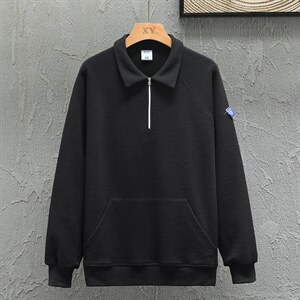 新款POLO衫灰墙挂拍华夫格休闲套头上衣PL3316-P40控68图片