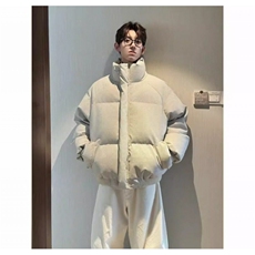直播现货原版高品质冬季美式帆布皮棉服立体纹理加厚棉衣外套，男装棉衣，电商A486