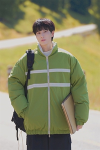 港风双面穿全刺绣立领加厚保暖棉服男 XZ213-GKMY8865-P148控168图片