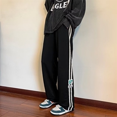 裤子男秋季ins潮牌百搭直筒裤美式高街休闲裤SK325P32，男装休闲裤，星座1116-2