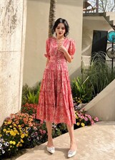 22077新款连衣裙，女装连衣裙，H101