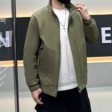 2025新款男生立领夹克上衣外套外套上衣轻熟风8410-P95，男装夹克，星座1012-1