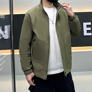 2025新款男生立领夹克上衣外套外套上衣轻熟风 8410-P95图片