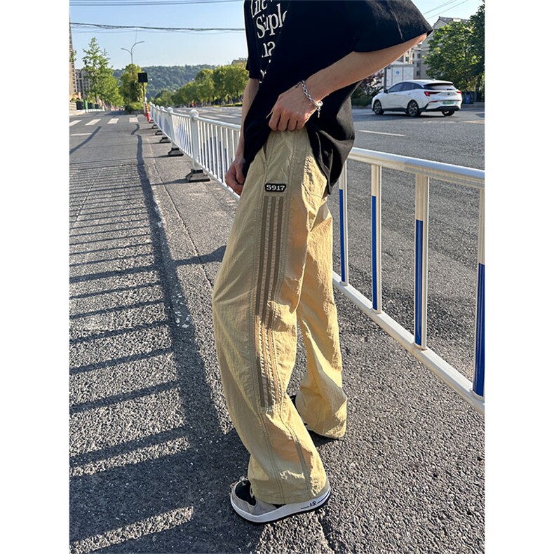 大量现货夏季新款阔腿裤男百搭宽松休闲速干裤DY5032-P55,男装休闲裤,电商A178