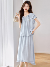 套装裙女2025夏新款韩系绝美甜美独特漂亮气质减龄一整套ootd穿搭，女装套装/套裙，江南富贵女