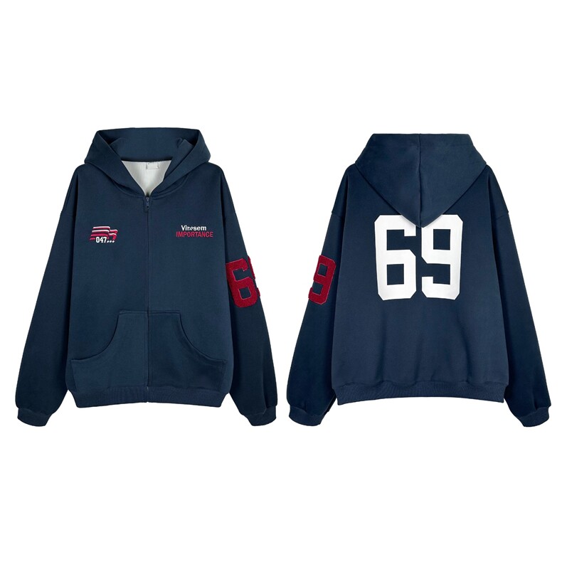 迷彩开衫连帽卫衣男女春潮牌百搭夹克宽松休闲帽衫外套WY088P58，男装夹克，星座1013-5