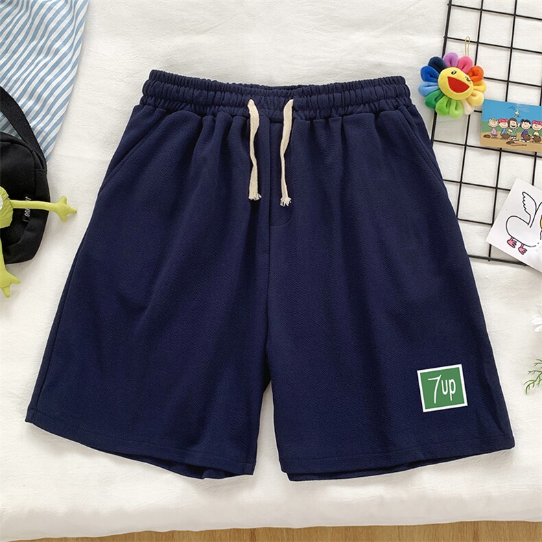 MK37058-P15冰丝短裤男士大码宽松休闲五分裤男运动中裤,男装休闲裤,电商A040