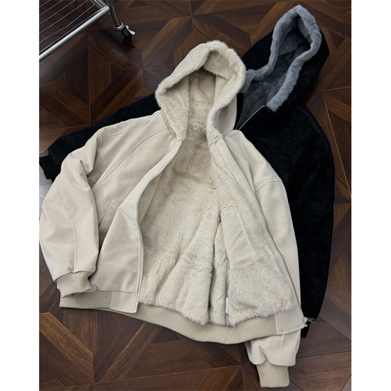 复古座山雕PU皮毛领情侣棉服男冬季款棉衣外套版棉袄M6047,男装棉衣,星座1116A（原606A-3）