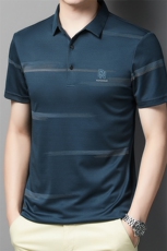 夏季新款男士翻领短袖t恤中年有领男装上衣服休闲POLO衫，男装T恤，电商B212（原钱塘6029）