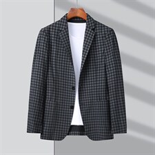YZ6821男士2023秋新款长袖西服休闲外套单西修身小西装P125，男装西服，电商B360