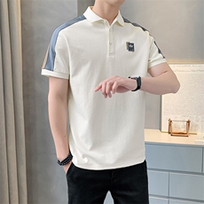 夏季短袖男刺绣POLO衫T恤时尚休闲半袖上衣YD3301-P38，男装T恤，星座310B-3