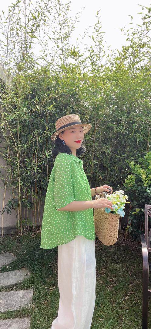 纯苎连衣裙小衫裤子裙子衬衣 时尚风 风淑女风休闲风，女装连衣裙，川哲