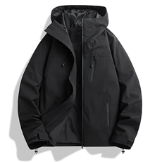新款男女高品质户外登山服青少年学生冲锋衣夹克外套HS6607，男装夹克，星座1206（原A206）