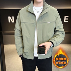 JK801R-P852025秋冬时尚加棉加厚青年夹克百搭休闲外套，男装夹克，星座507A（原星座306B-2）