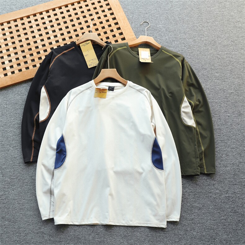 网图高品户外吸湿速干特制明线弹力骑行服打底衫男女A876-P48，男装T恤，星座1505