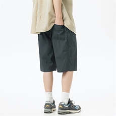 2025夏季新款男日系运动休闲薄款短裤宽松五分裤沙滩裤DK226-F56，男装牛仔裤，电商A101（原外27）