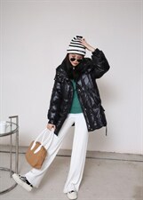 冬季新款标90绒羽绒服，女装羽绒服，QIANCHEN 谦晨