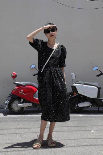 韩版连衣裙，女装连衣裙，TWO LAPS