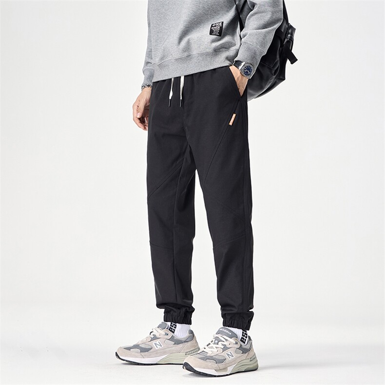 宽松束脚裤美式休闲裤男士秋季新款工装潮流百搭运动卫裤M620-P35，男装休闲裤，星座509