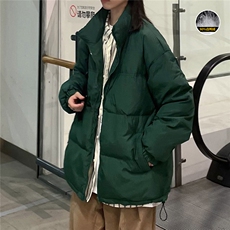 白鸭绒潮流光板抽绳立领羽绒服保暖外套Y5848-P140【特价】，男装羽绒服，电商A007