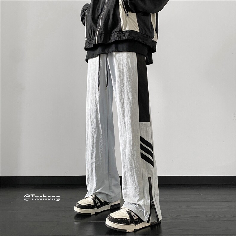 抖音品质秋季新款机能风速干长裤宽松冲锋裤B315-K23463-p50控68,男装休闲裤,电商B315